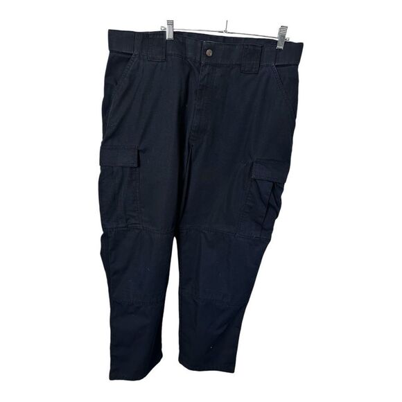 5.11 Tactical Series Extra Large Navy Blue Cargo pants Grip Cushioned Waist - Picture 4 of 10